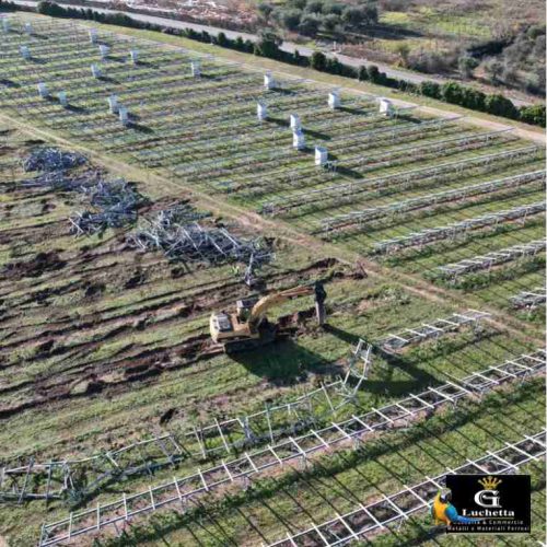 Smaltimento Pannelli fotovoltaici da Impianto Campo o parco Fotovoltaico